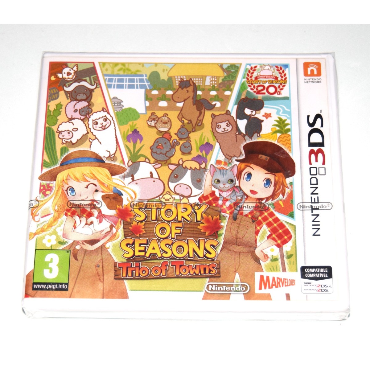Juego Nintendo 3DS Story Of Seasons: Trio Of Towns (nuevo)