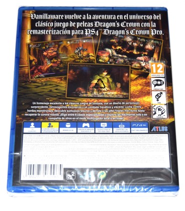 Juego Playstation 4 Dragons Crown Pro (nuevo)