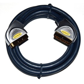 Cable 5m.  Premium SCART-SCART macho (Alta Calidad) Clicktronic