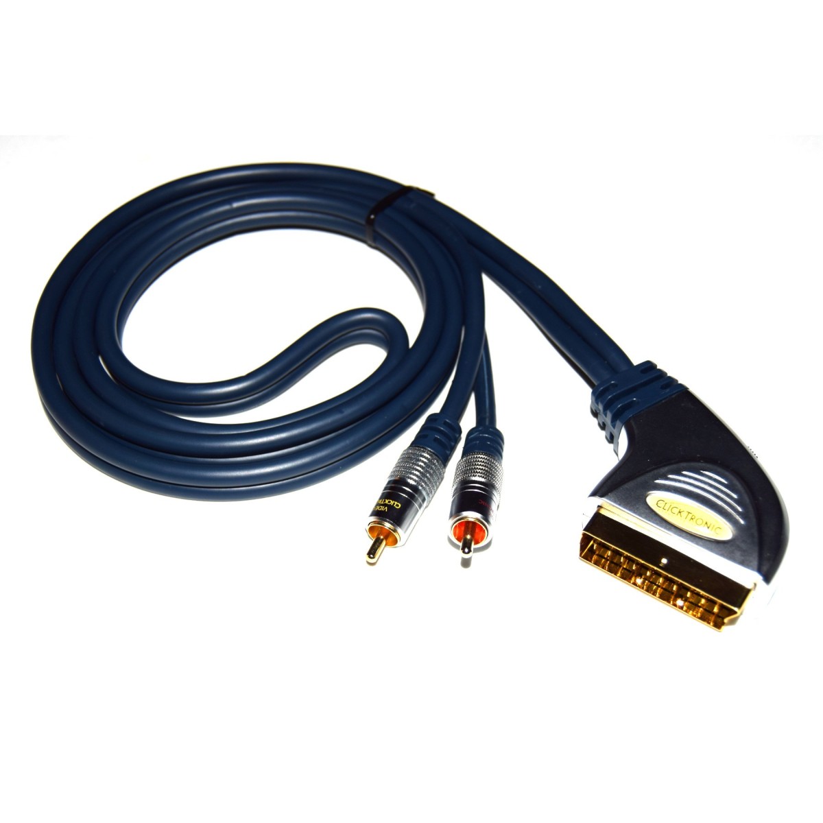 Cable Premium euroconector AV mono estándar Clicktronic