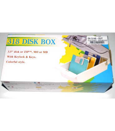 Archivador 50 disquetes 3 1/2