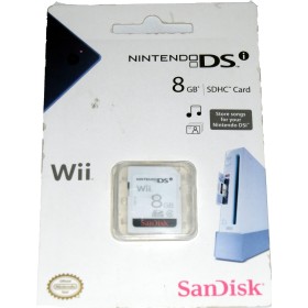 Tarjeta SD 8Gb. Sandisk Wii DSi licenciada (nueva)