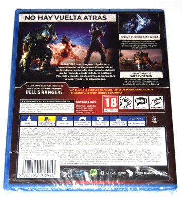 Juego Playstation 4 Outriders (nuevo)