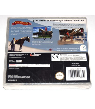 Juego Nintendo DS Riding Star (nuevo)