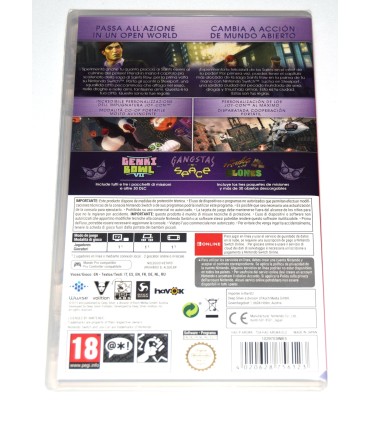Juego Switch Saints Row The Third: Full Package (nuevo)
