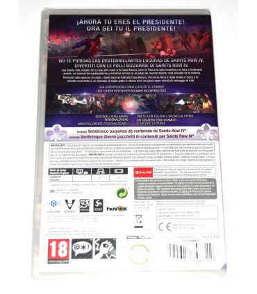 Juego Switch Saints Row IV: Re-elected (nuevo)