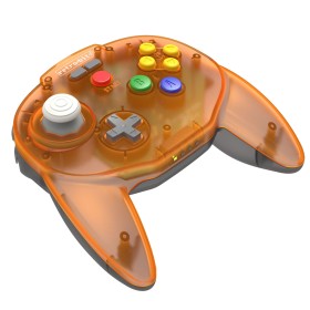 Mando Nintendo 64 Tribute64 inalámbrico Orange Hawk Limited Edition