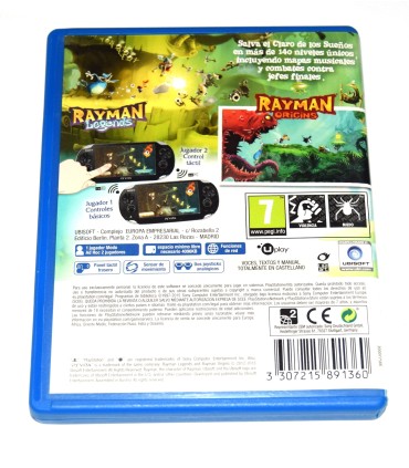 Juego PSVita Pack Rayman Legends + Origins (segunda mano)
