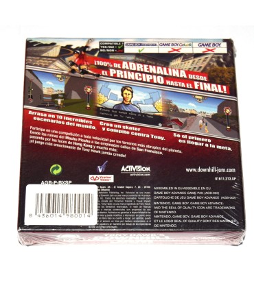 Juego GameBoy Advance Tony Hawk's Downhill Jam (nuevo)