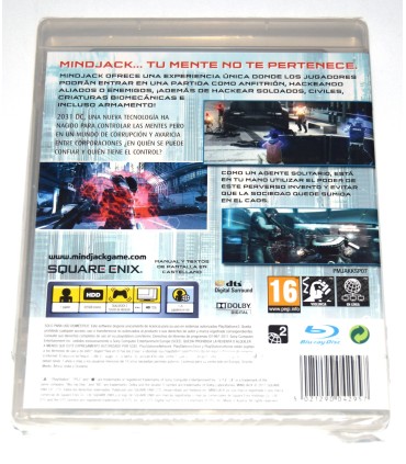 Juego Playstation 3 Mindjack (nuevo)