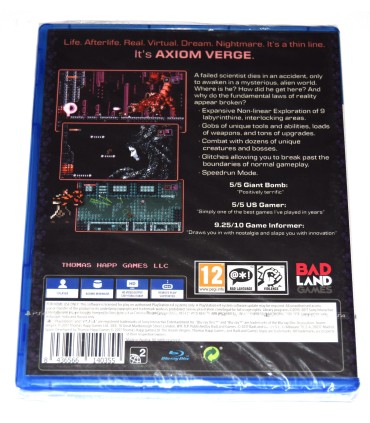 Juego Playstation 4 Axiom Verge (nuevo)