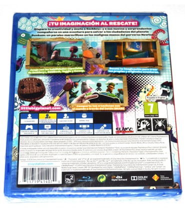 Juego Playstation 4 Little Big Planet 3 (nuevo)