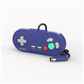 Mando Gamecube Retrobit Legacy GC morado