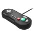Mando Gamecube Retrobit Legacy GC negro