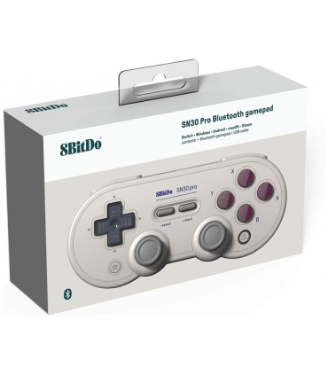 Mando Bluetooth SN30 Pro 8Bitdo blanco