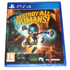 Juego Playstation 4 Destroy All Humans (nuevo)