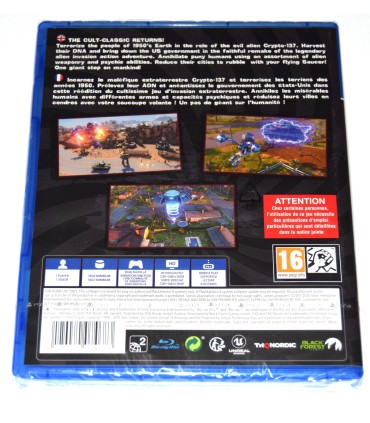 Juego Playstation 4 Destroy All Humans (nuevo)