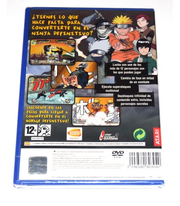 Juego Playstation 2 Naruto Ultimate Ninja  (nuevo)