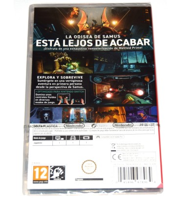 Juego Switch Metroid Prime Remastered (nuevo)