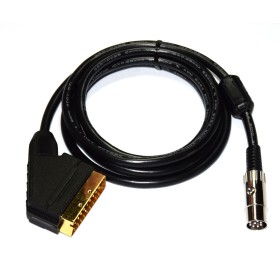 Cable RGB-SCART Megadrive 1 /MasterSystem 1 PREMIUM