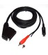 Cable RGB-SCART Amiga CD32 SECAM