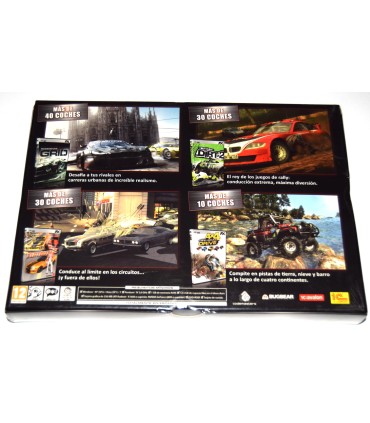 Pack juegos PC 100 Coches (4 juegos)