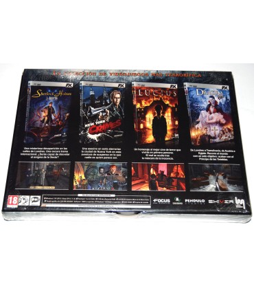 Pack juegos PC Misterio y Terror (4 juegos)