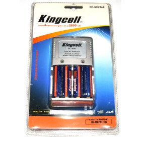 Cargador pilas NiCd/NiMh Kingcell