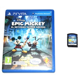 Juego PSVita Epic Mickey 2: El Retorno De Dos Heroes (segunda mano)