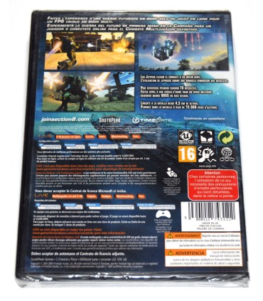 Juego PC Section 8 (nuevo)