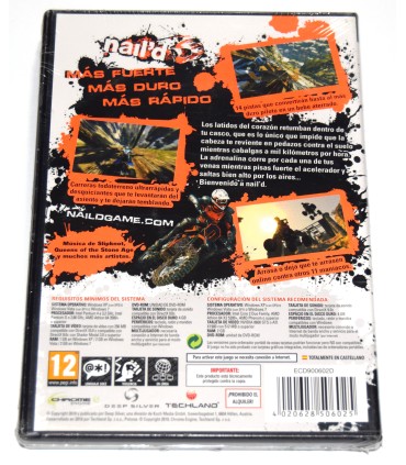 Juego PC Nail'd (nuevo)