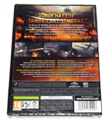 Juego PC Air Conflicts Vietnam (nuevo)