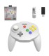Mando Nintendo 64 Tribute64 inalámbrico gris