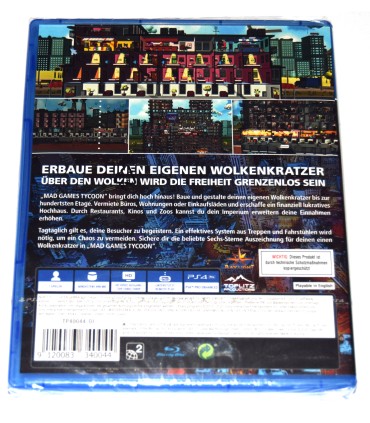 Juego Playstation 4 Mad Tower Tycoon (nuevo)