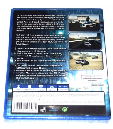 Juego Playstation 4 Police Chase (nuevo)