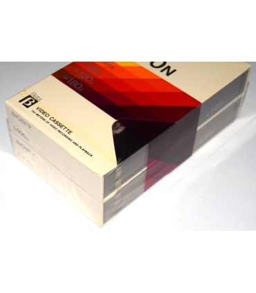 Pack 2 cintas Beta Sony Dynamicron L-500N (nuevas)