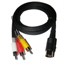 Cable Commodore 64/128 a monitor Commodore