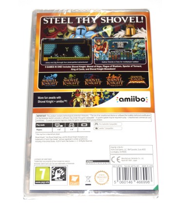 Juego Switch Shovel Knight: Treasure Trove (nuevo)