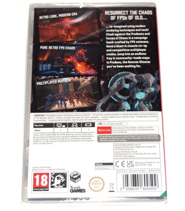 Juego Switch Prodeus (nuevo)