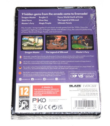 Juego Evercade Piko Arcade 1