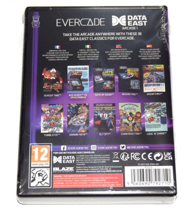 Juego Evercade Data East Arcade 1