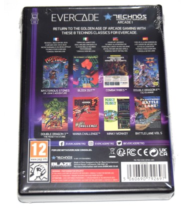 Juego Evercade Technos Arcade 1