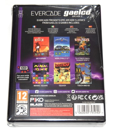 Juego Evercade Gaelco Arcade 2