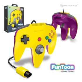 Mando Nintendo 64 Captain Funtoon amarillo/morado