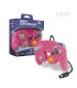 Mando compatible Gamecube/Wii rosa chicle