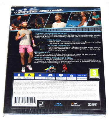 Juego Playstation 4 AO International Tennis (nuevo)