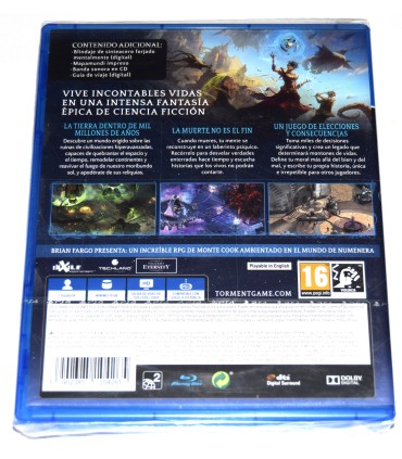 Juego Playstation 4 Torment: Tides of Numenera (nuevo)