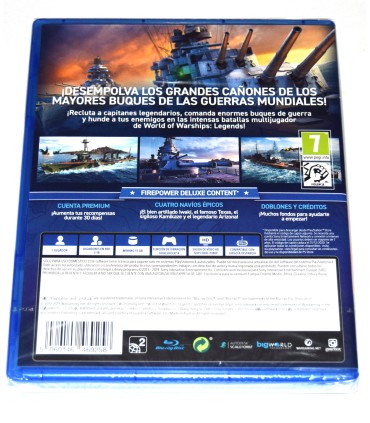 Juego Playstation 4  World of Warships: Legends (nuevo)