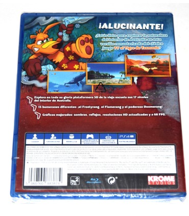 Juego Playstation 4 Ty the Tasmanian Tiger HD (nuevo)