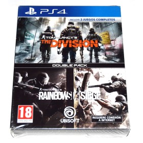 Juego Playstation 4 The Division + Rainbow Six (nuevo)